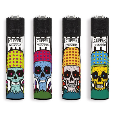 CLIPPER LARGE MUSHROOMS SKULL LB